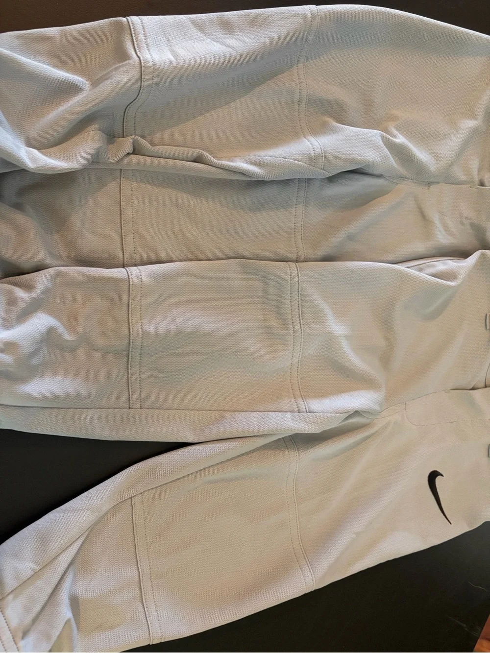 Lot of 2 Nike Dri-FIT Toddler T-Ball Baseball Pants White Sizes 4T & 5T Swoosh
